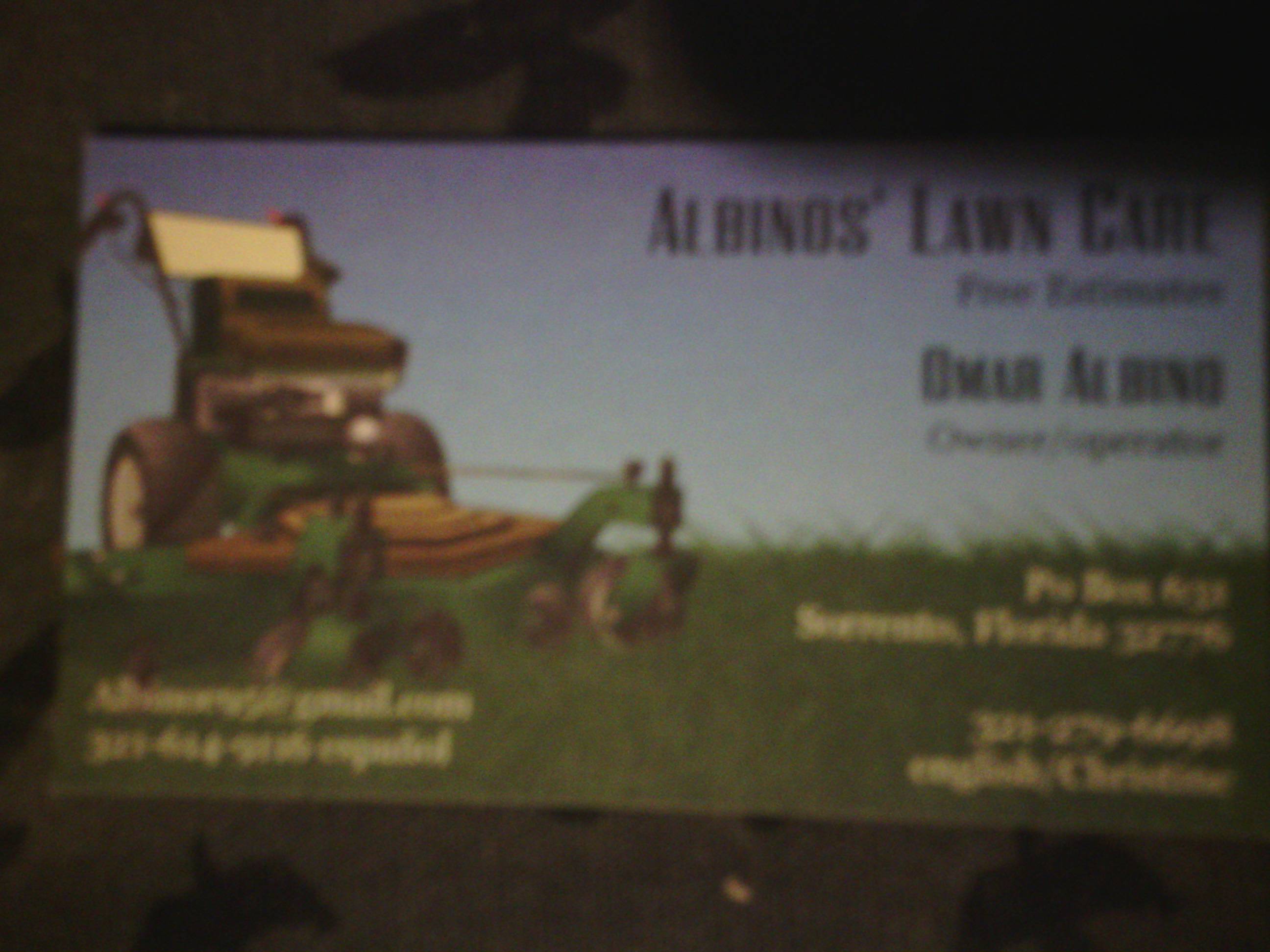 AlbinosLawn Care Free Estimates, Low Cost Lawn Care