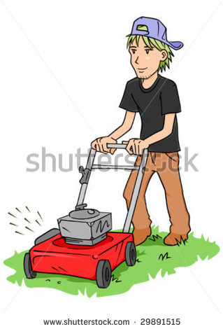 I can mow your lawn today!