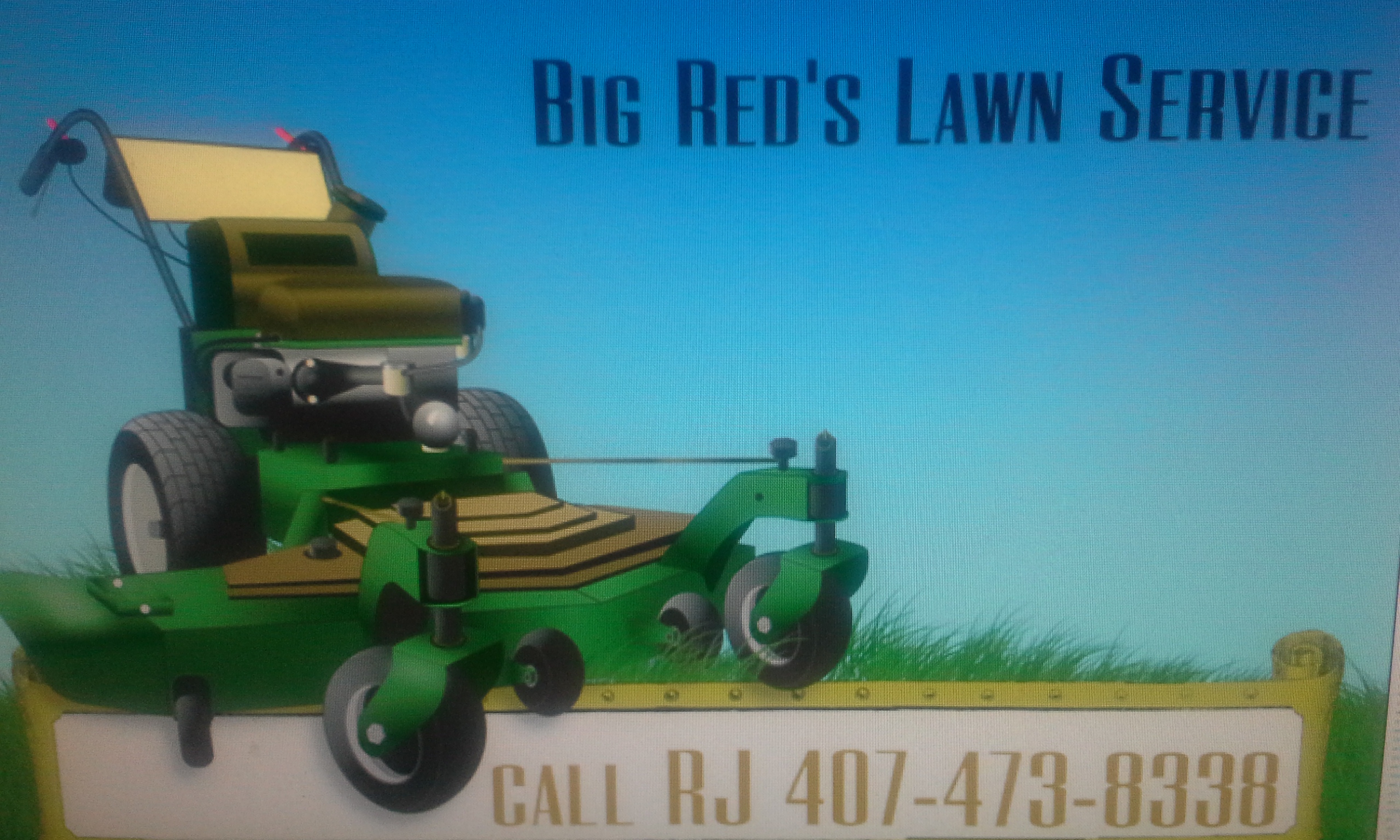 Big Red's Lawn Service-painting an power washing
