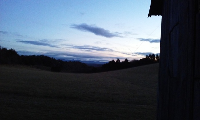 Blue Mountain Landscape