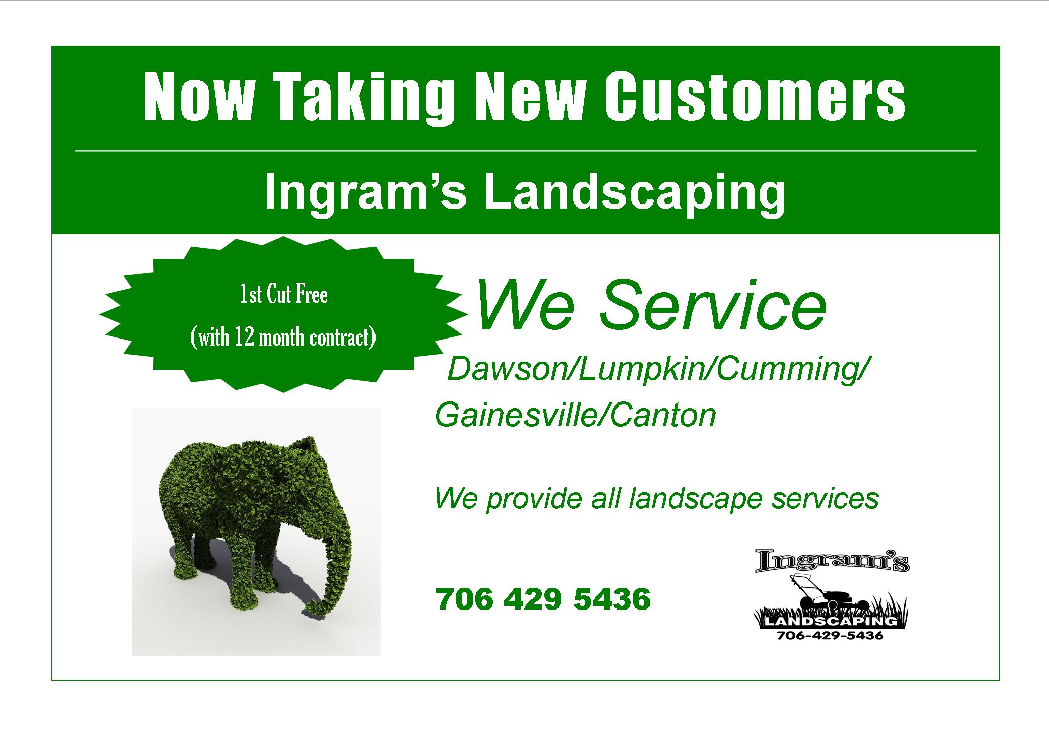 Family Owned Landscape Business now Taking NEW CUSTOMERS!