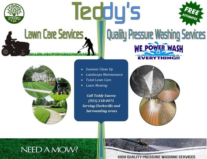 Teddy's lawn care services