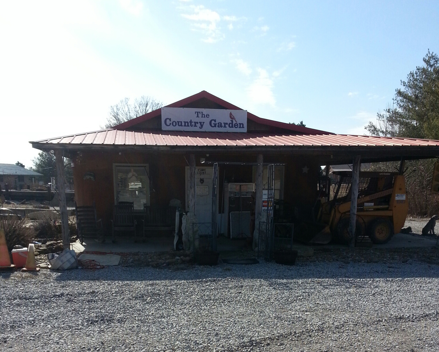 Landscaping, material sales