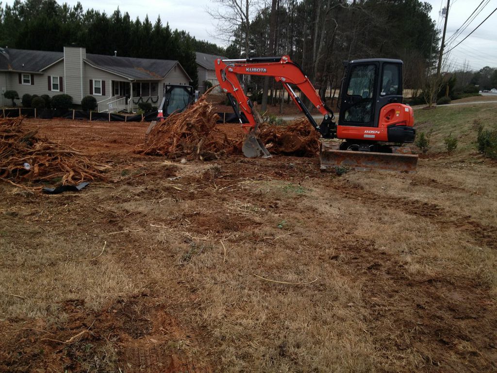 Landscape, Bobcat work, Excavator work, Rental Home punch out, Demolition, Retaining walls