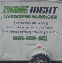 Done Right Landscaping/LawnCare