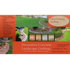 Landscaping & Concrete Curbing for less!