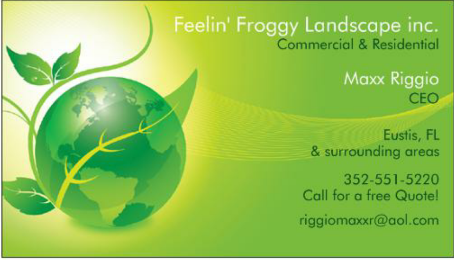 Feelin' Froggy Landscape! starting at $85 a month!
