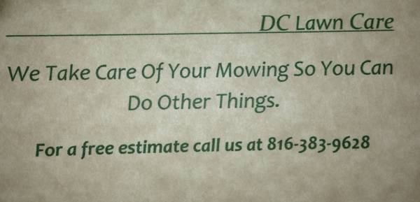 DC Lawn Mowing