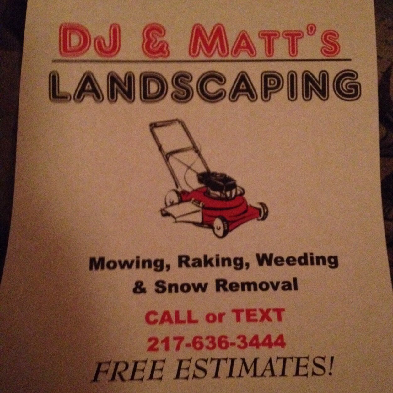 DJ & Matt's Landscaping