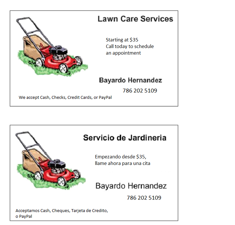 35 Lawn care Services