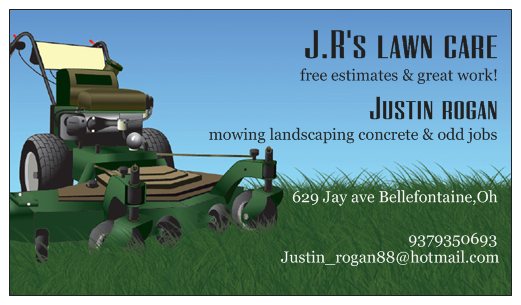 J.R's lawn care