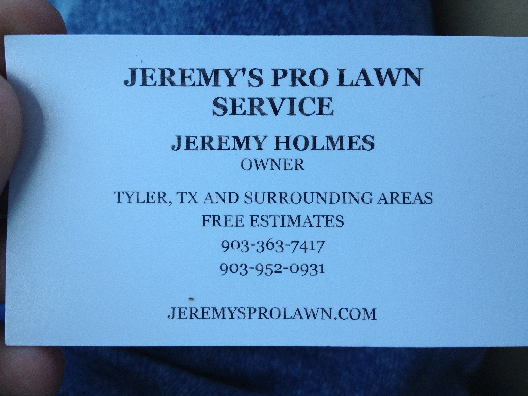 Jeremy's PRO Lawn Service