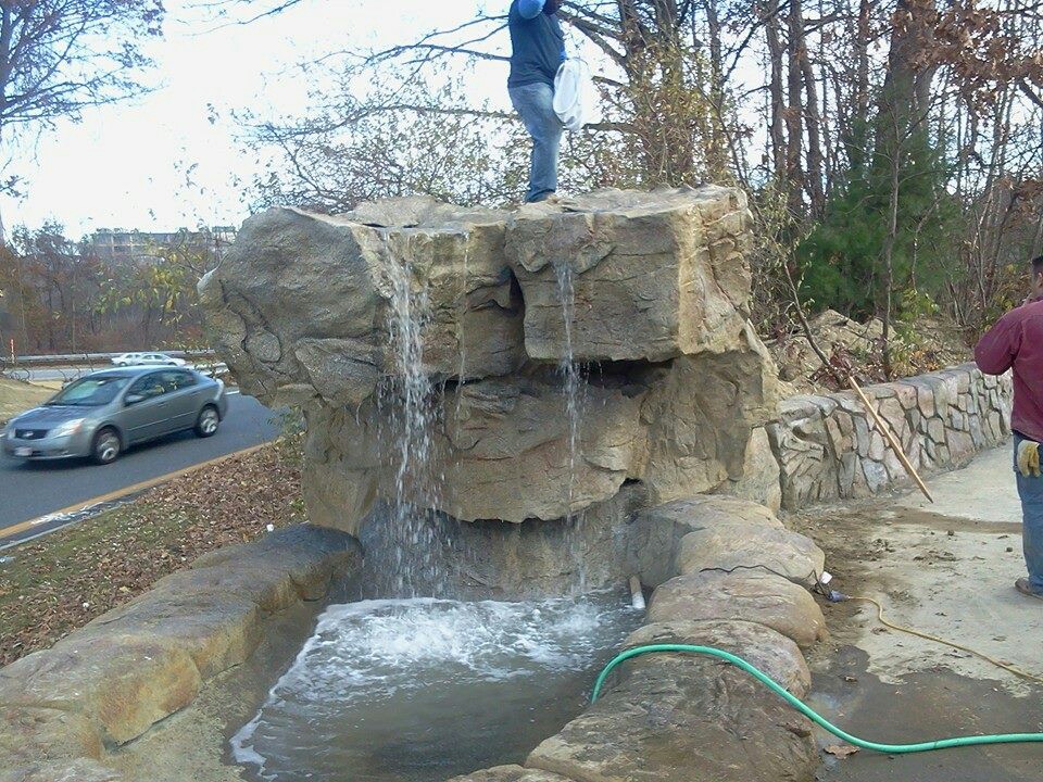 Fire pits, Water features and more