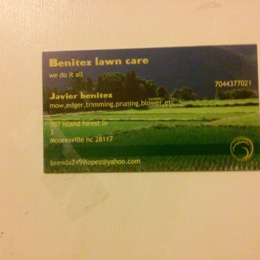 Benitez lawn care service