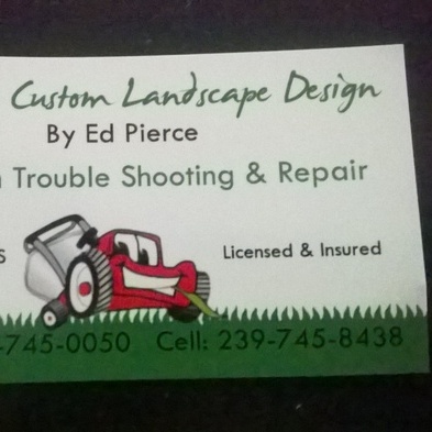 landscaping by Ed Pierce