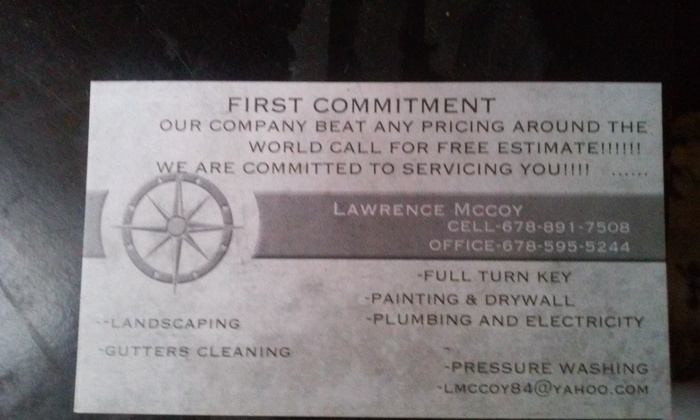 First Commitment