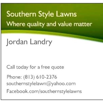 Southern Style Lawns