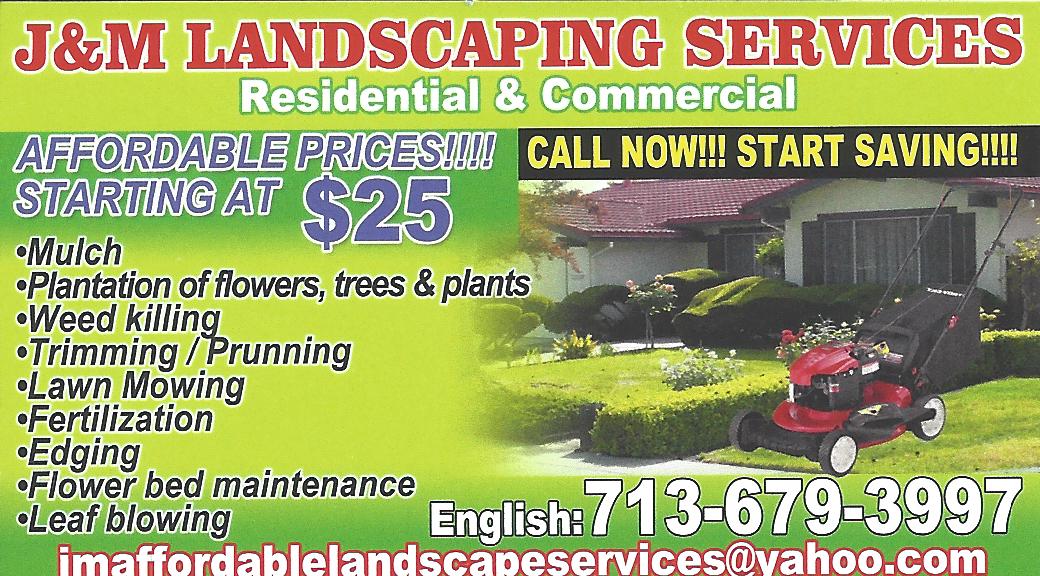 J&M Landscaping Services