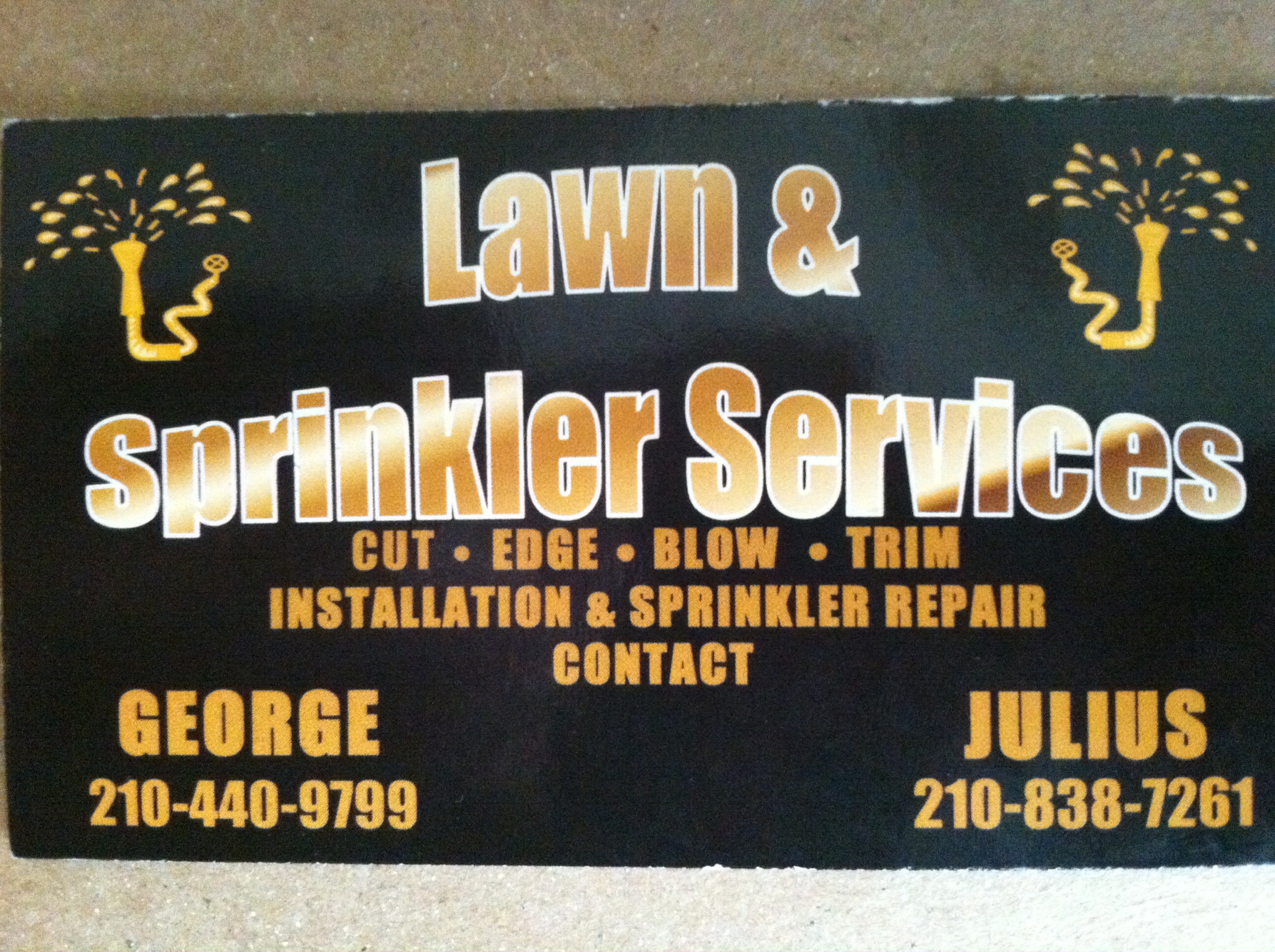 Lawn & Sprinkler Services