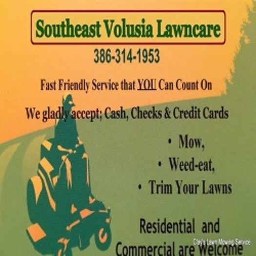 Lawn Care and Maintenance, Residential & Commercial, Snowbird Specials.