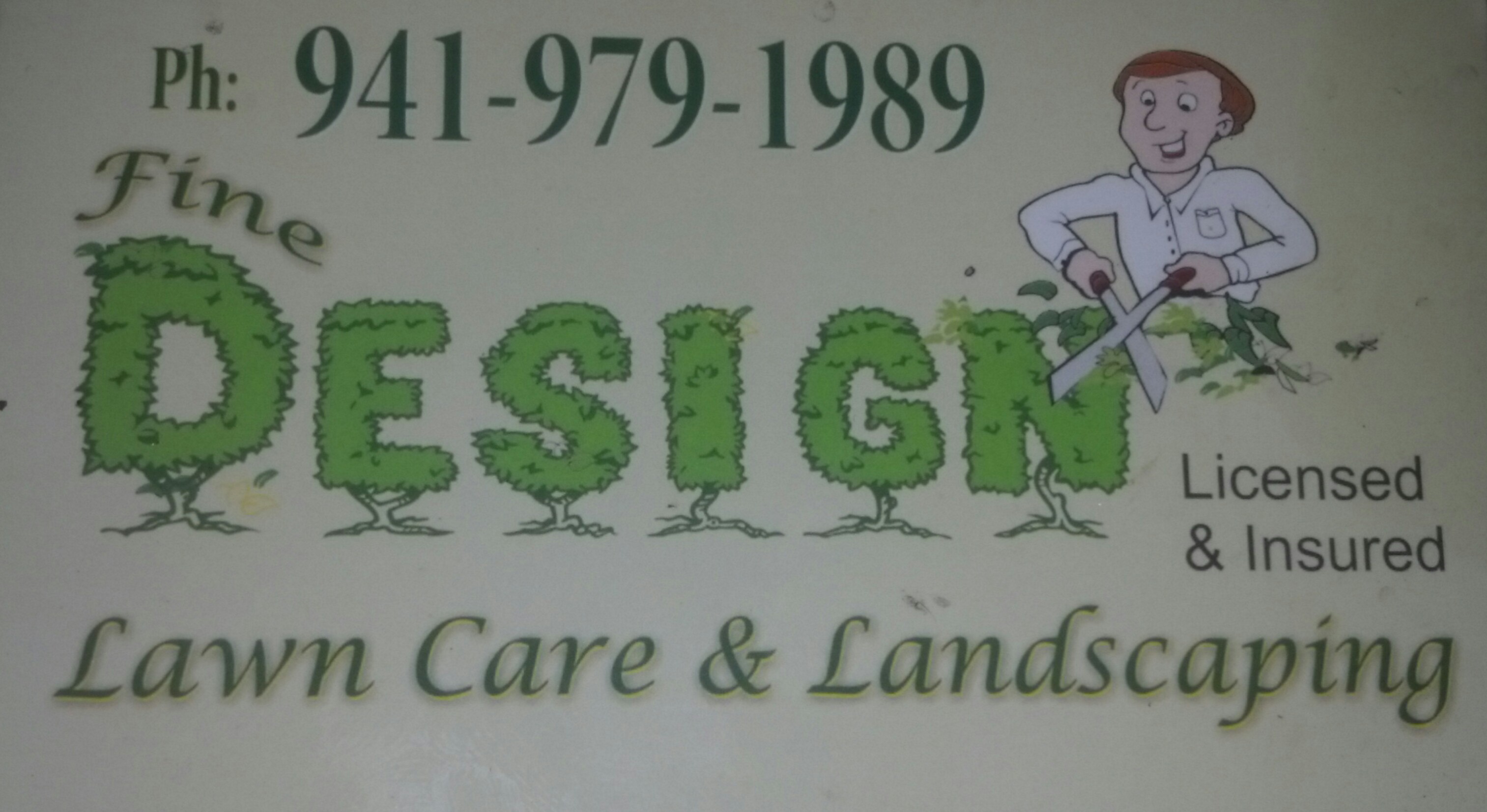 Fine Design Lawn Care Landscaping & Tree Services
