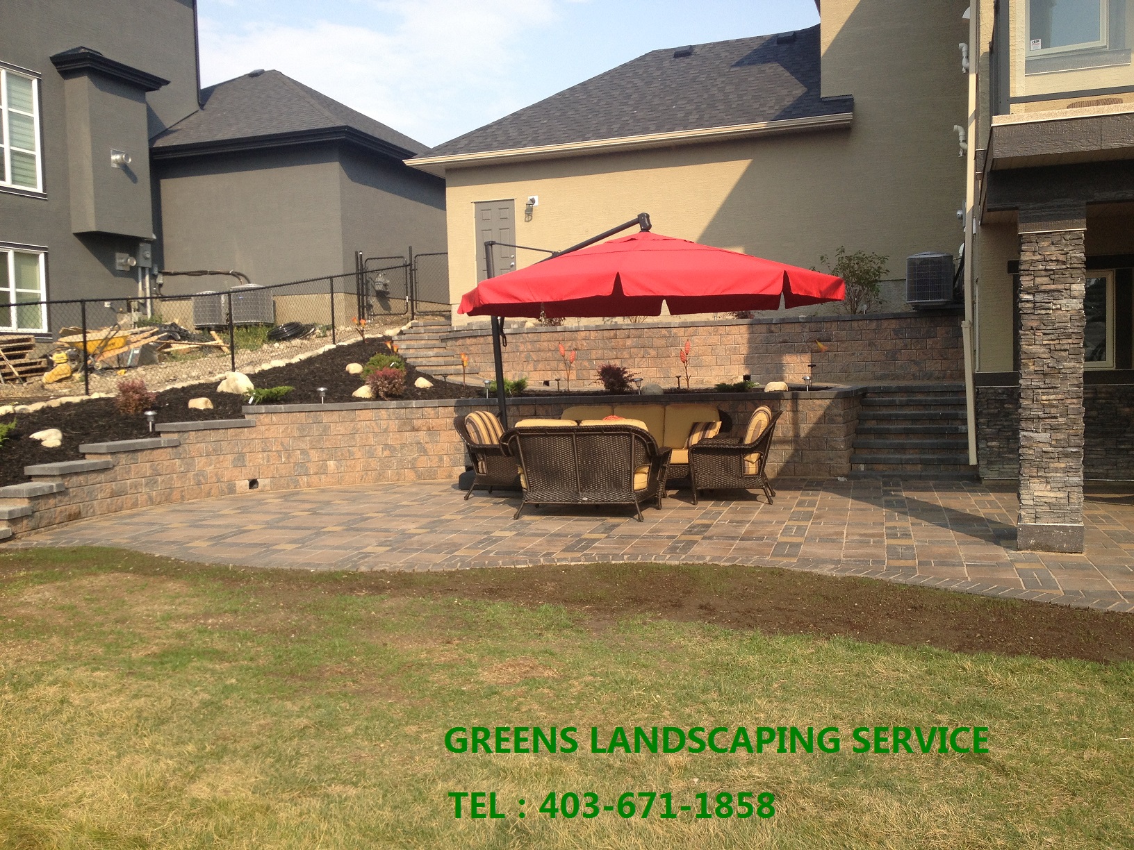 2014 landscaping ,concrete & Bobcat and irrigation 15% off