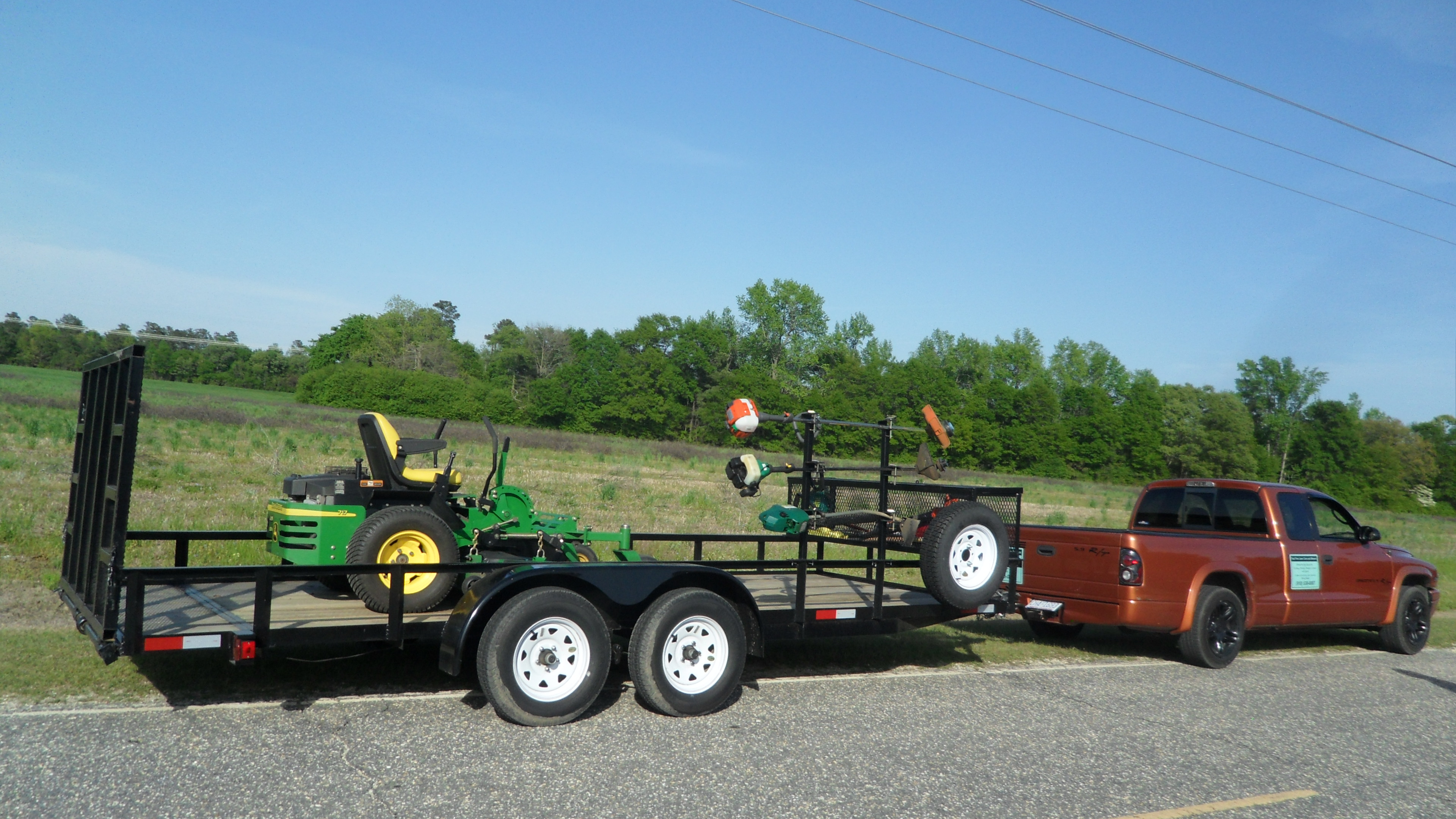 Fast Five lawn care & movers where the five stands for Courtesy, honesty, respect, correct, and quick!