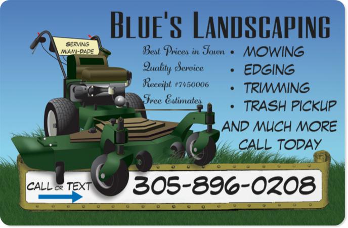 Blue's Landscaping best prices in town LAWN SERVICE