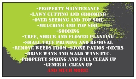 Lawn & Property Maintenance