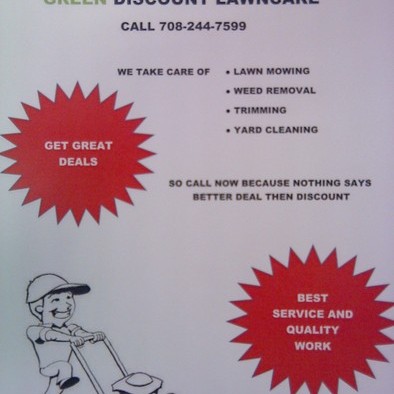 E&D's GREEN DISCOUNT LAWNCARE