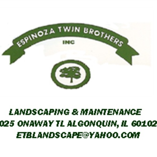 Espinoza Twin Brothers (ETB) landscaping. also hardscape, patio & SNOW removal.