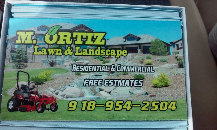 M. Ortiz lawn & landscape