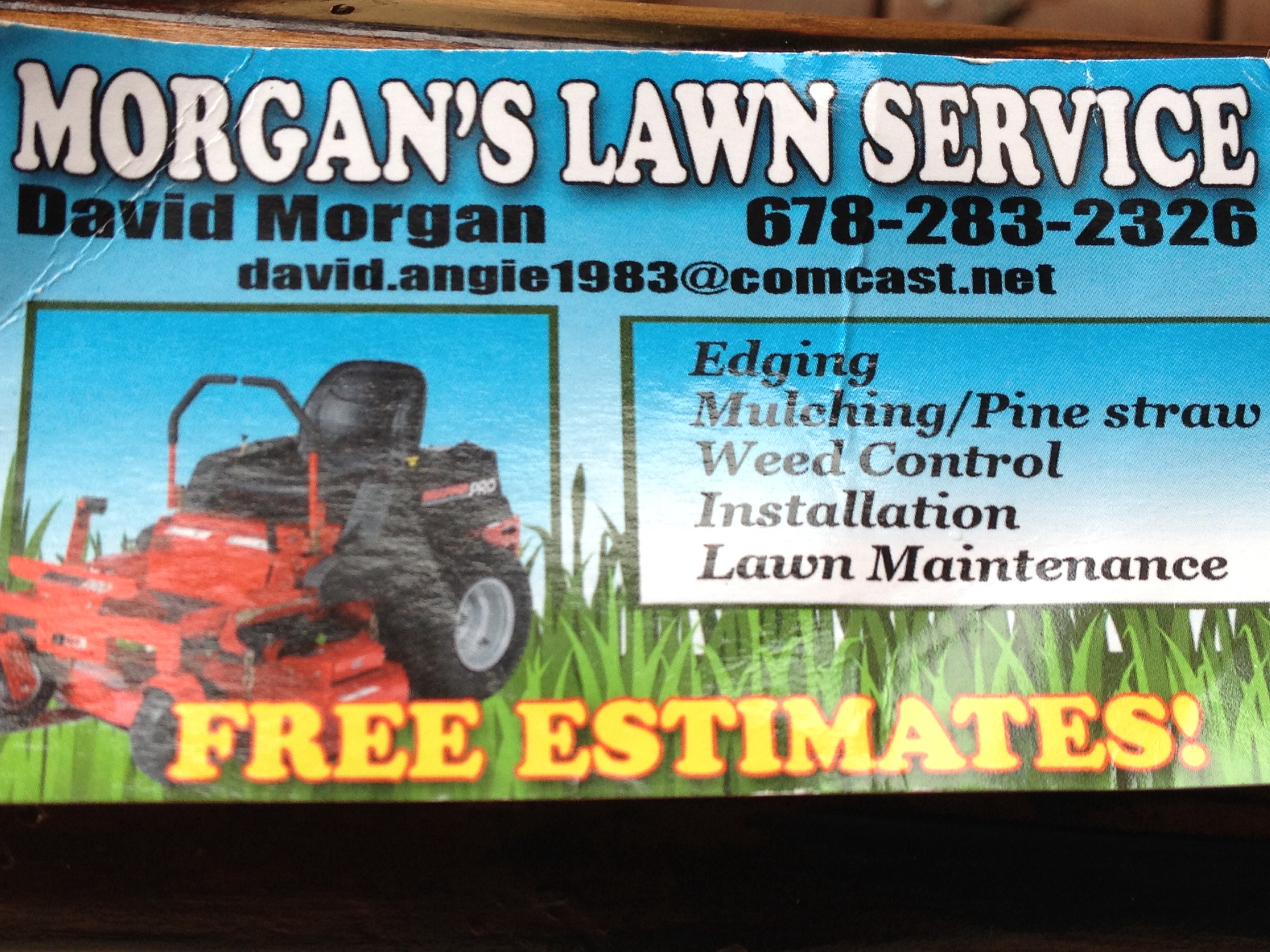 Morgans lawn service