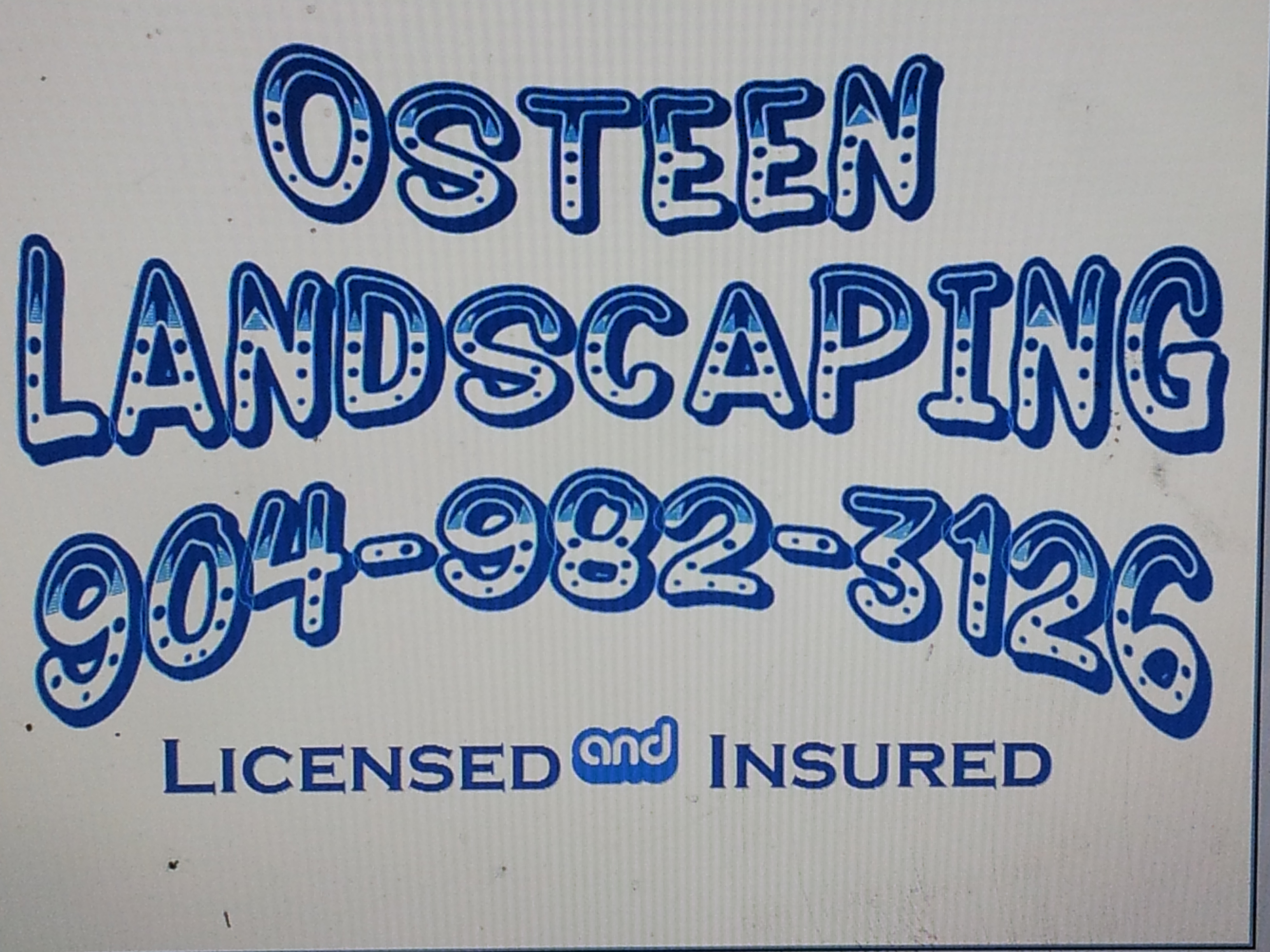 Osteen Landscaping $20 Special