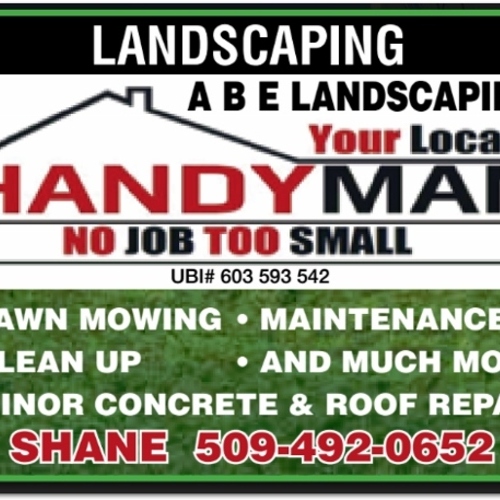 Local Contractor/ Landscaper A B E Landscaping/ Looking For All Type Of Jobs. Licensed And Bonded!