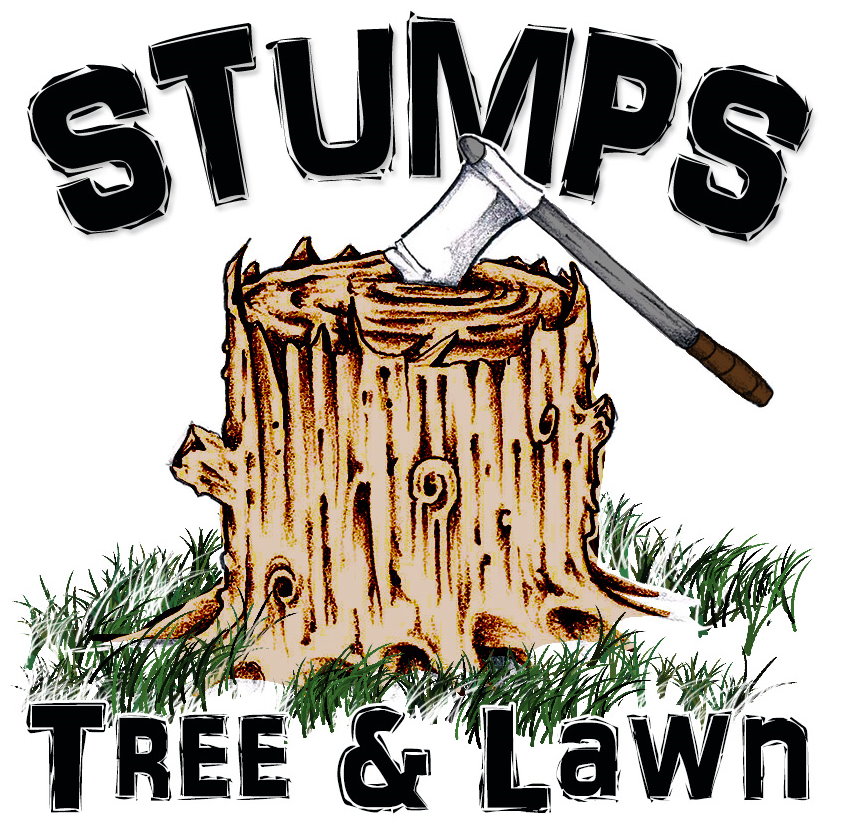 Stumps Tree and Lawn