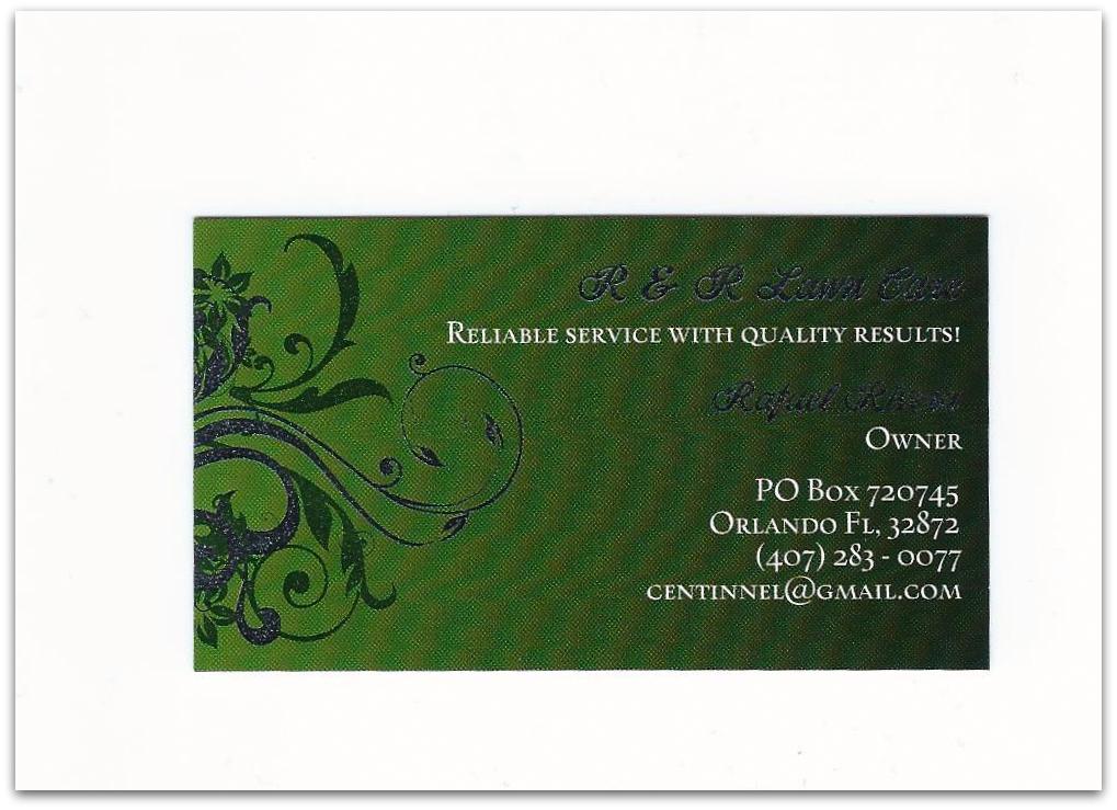 R & R Lawn Care